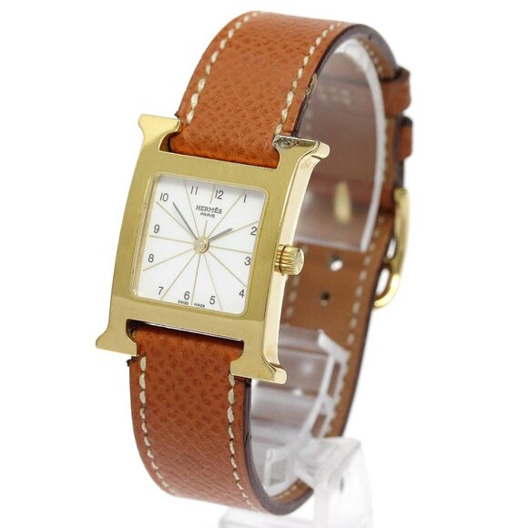 HERMES H watch HH1.201 white Dial Quartz Ladies Watch_843766 - Picture 3 of 11